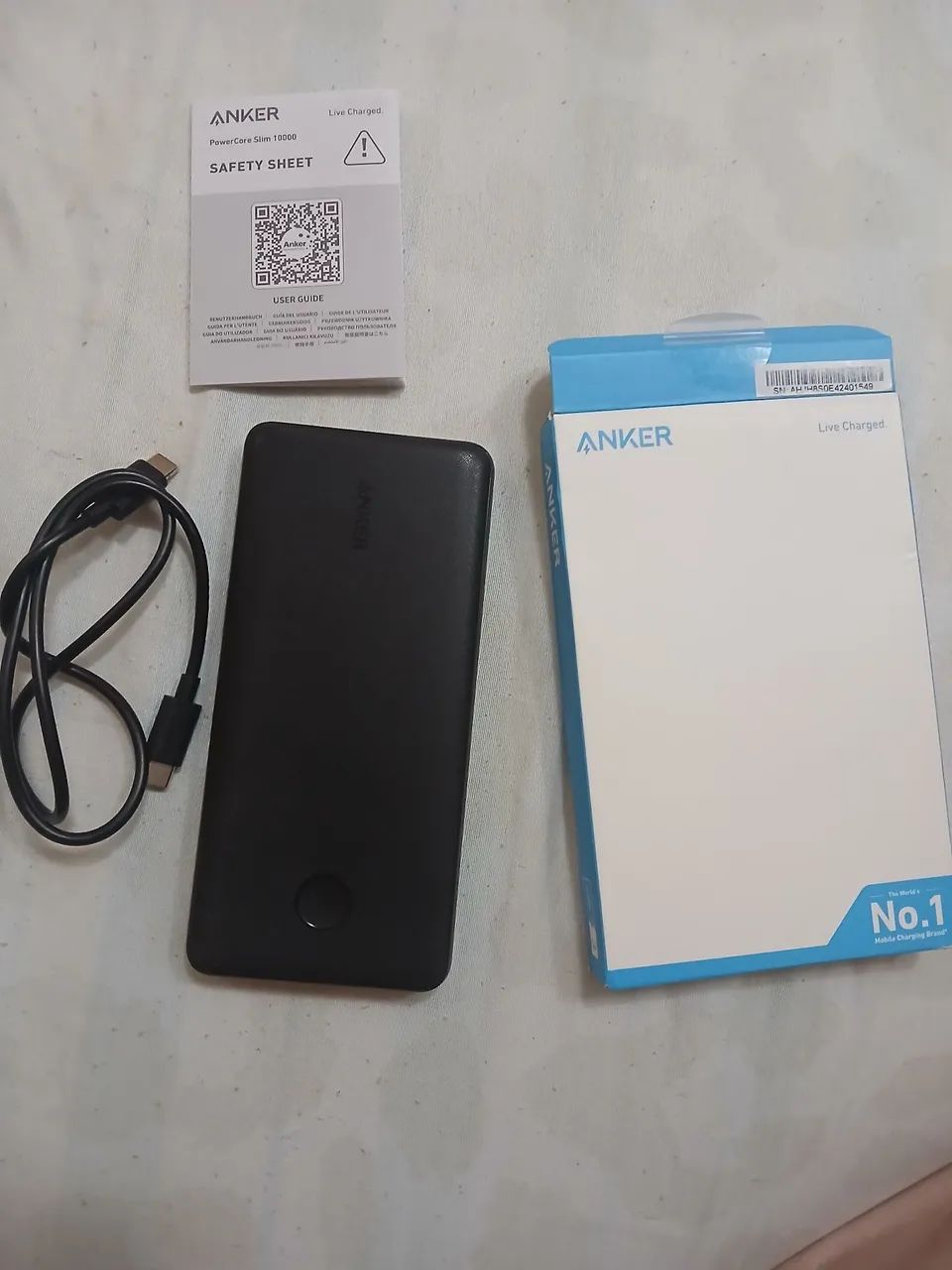 Power Bank Anker Slim 10000 mAh