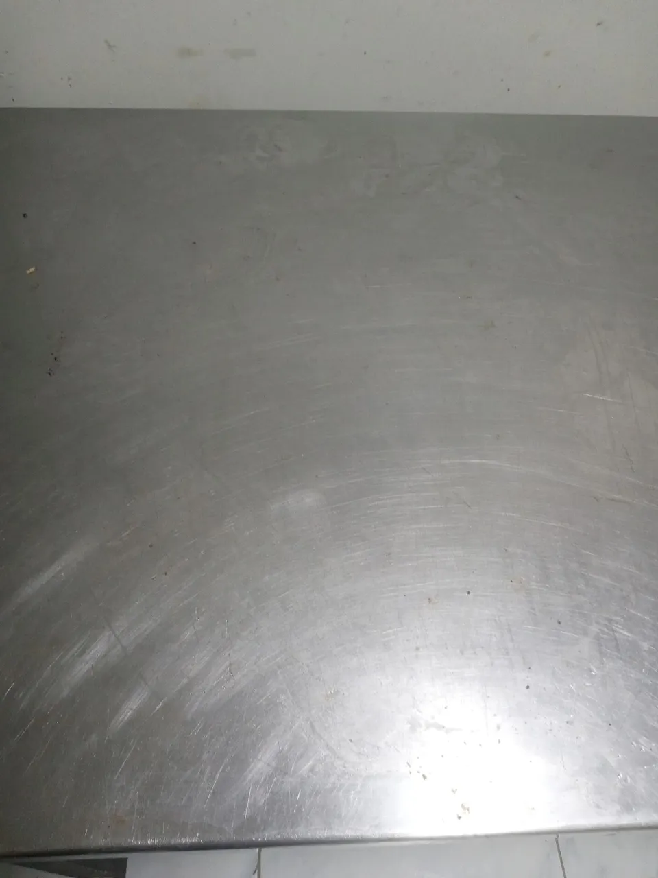 Mesa de aço inoxidável para comércio