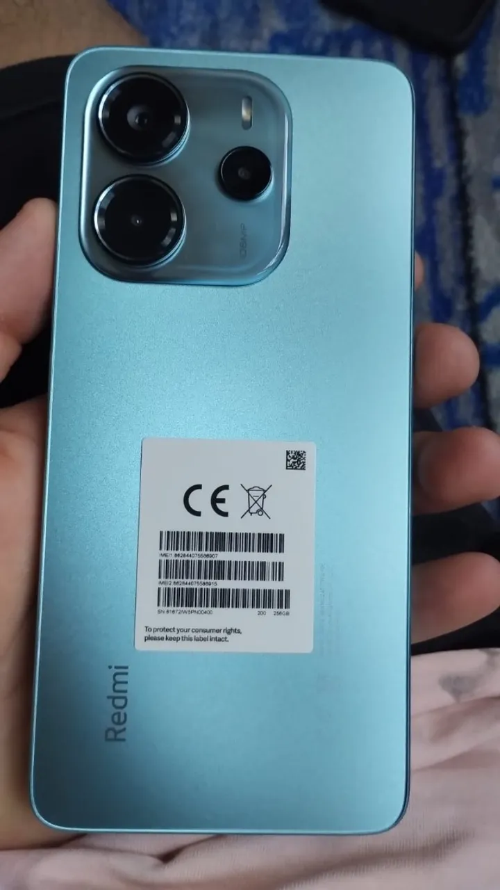 Redmi note 14 8/256 pra hoje!
