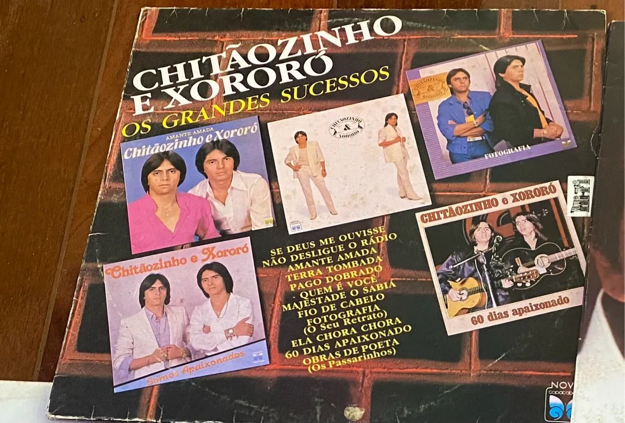 Vinil anos 80 Chitãozinho e Xororo