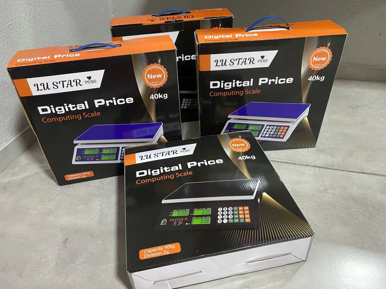 Balança Digital Comercial 40kg Lu Star Plus