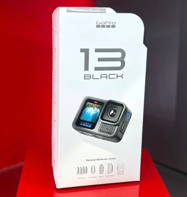 GoPro Camera Hero 13 Black Edition - Produto Novo com Garantia da Loja