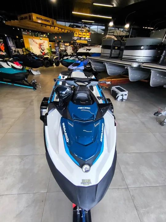 JET SKI SEA-DOO FISH PRO 170 2021 COM APENAS 85 HORAS - Foto 2