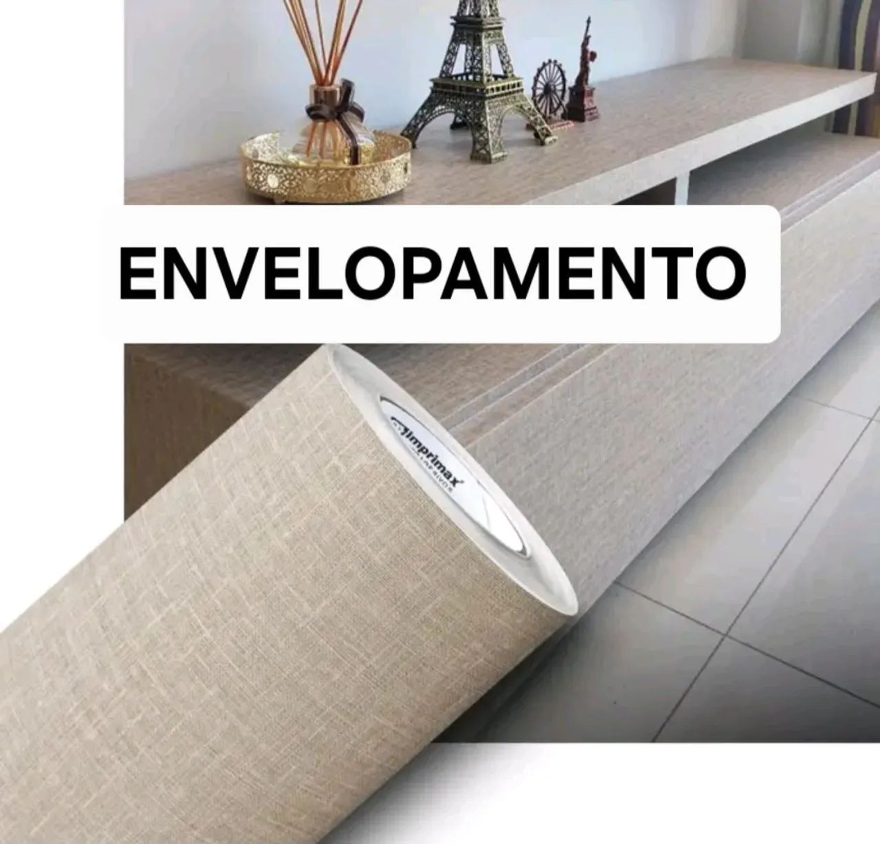Envelopamento para móveis - Imprimax