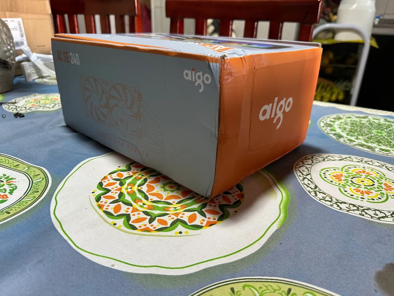 Water Cooler AIGO AC SE 240 BRANCO - Foto 2