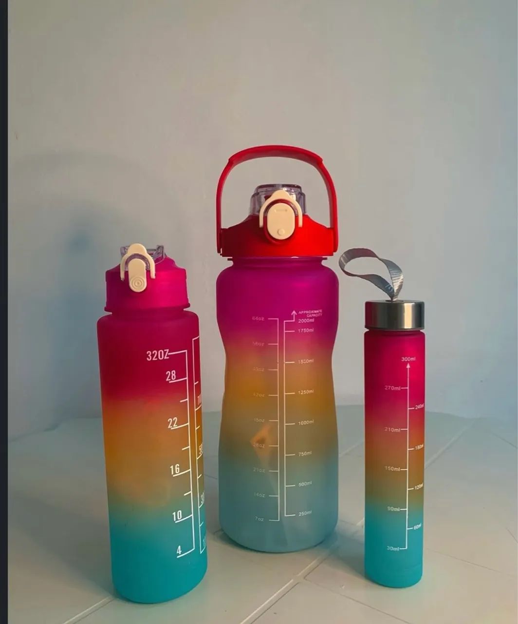 Kit 3 Garrafas - Foto 6