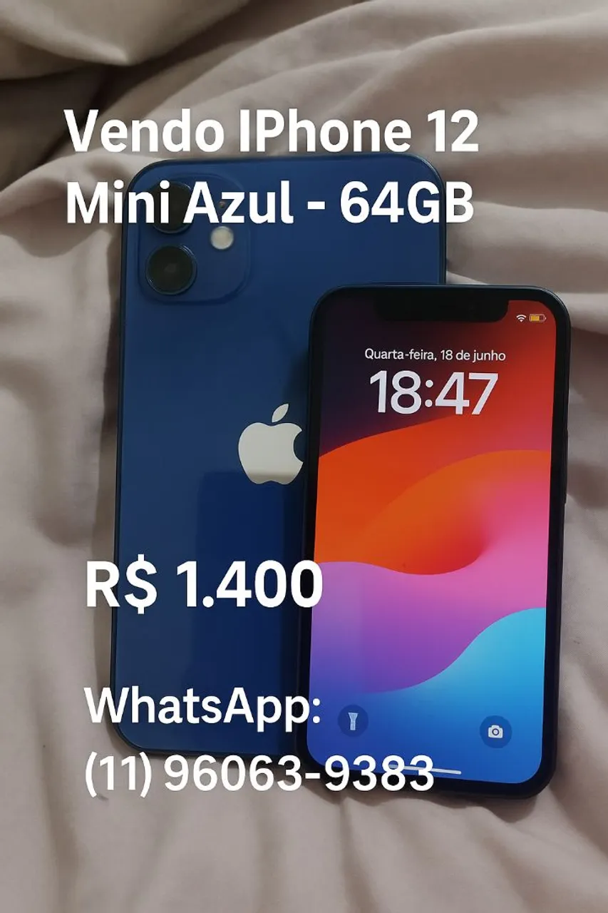 iPhone 12 Mini Azul - 64GB