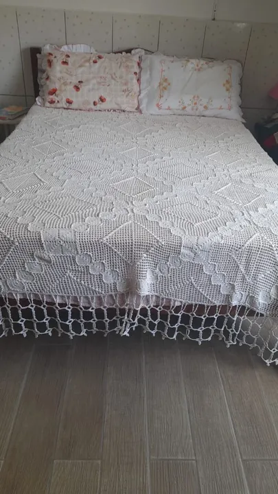 Colcha de crochê Nova, nunca usada.