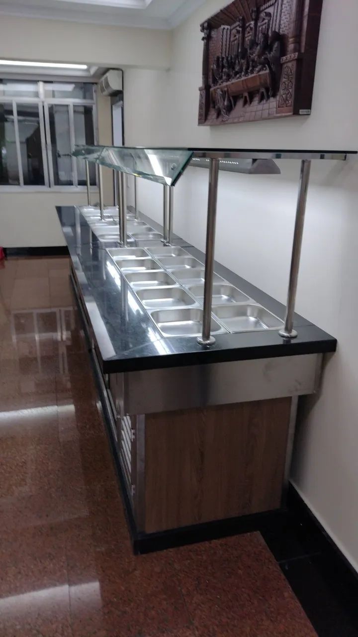 Bancada Refrigerada com Vitrine - Foto 3