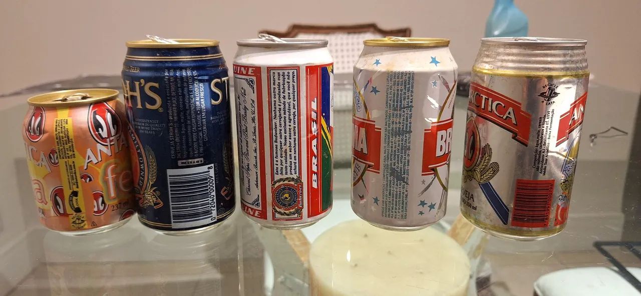 Coleção de Latas de Cerveja Antigas - Foto 2