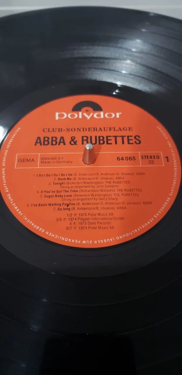 Lp Abba & Rubettes (importado)(zerado) - Foto 3
