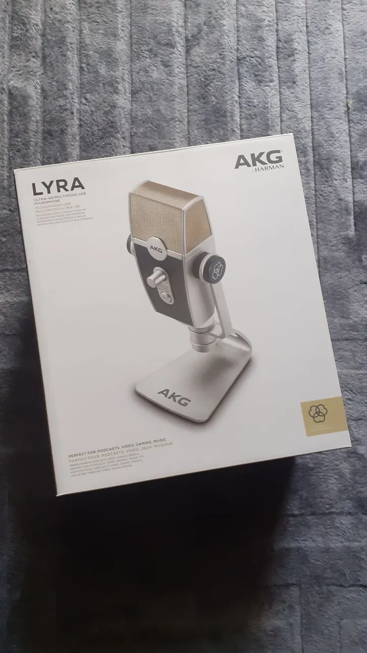 Microfone AKG Lyra USB - Novo