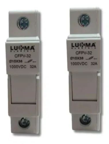 Porta Fusivel Solar Dc P/ Fusivel Até 32a 1000v Lukm