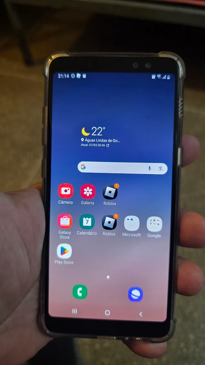 Samsung A8+ 64gb Funcionando tudo - Sempre foi meu
