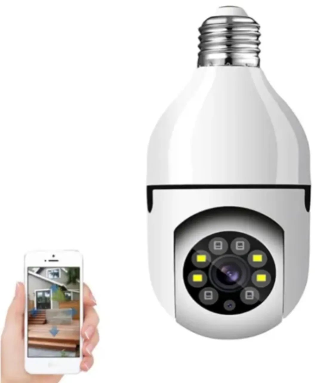 Yoosee IP WiFi Security Camera Lamp 360° Full HD