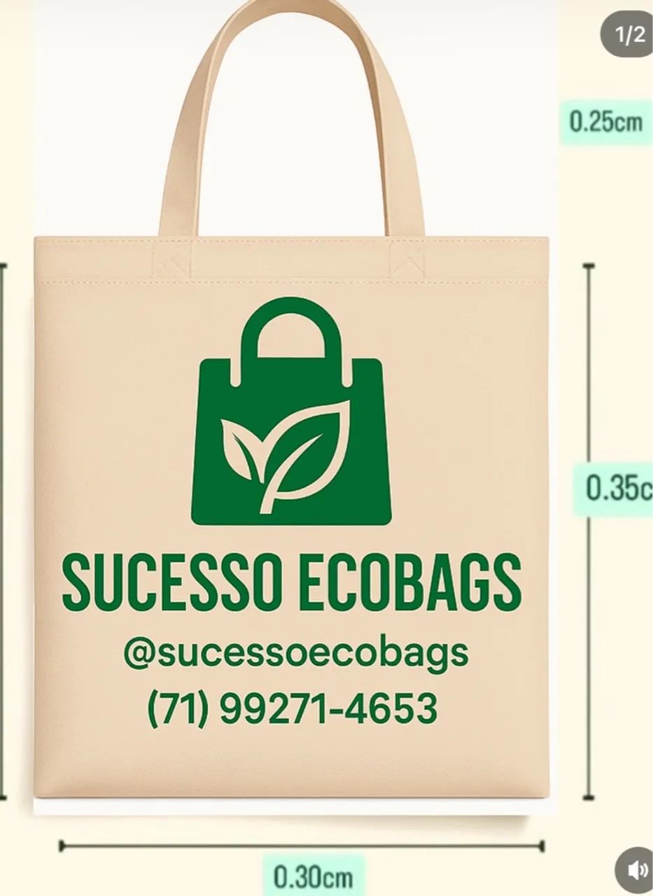 Sacolas ecobag  - Foto 3