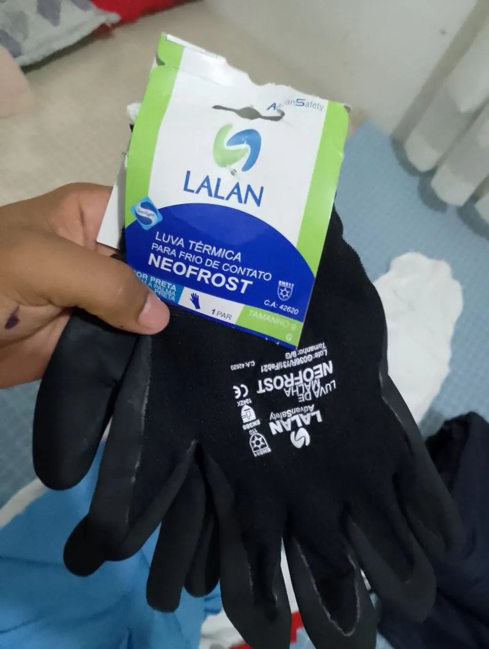Luvas de segurança acolchoadas - Foto 2