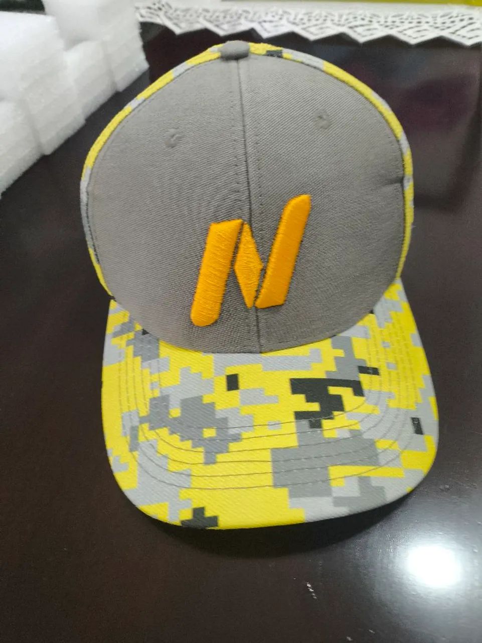 Boné amarelo camuflado - Foto 3
