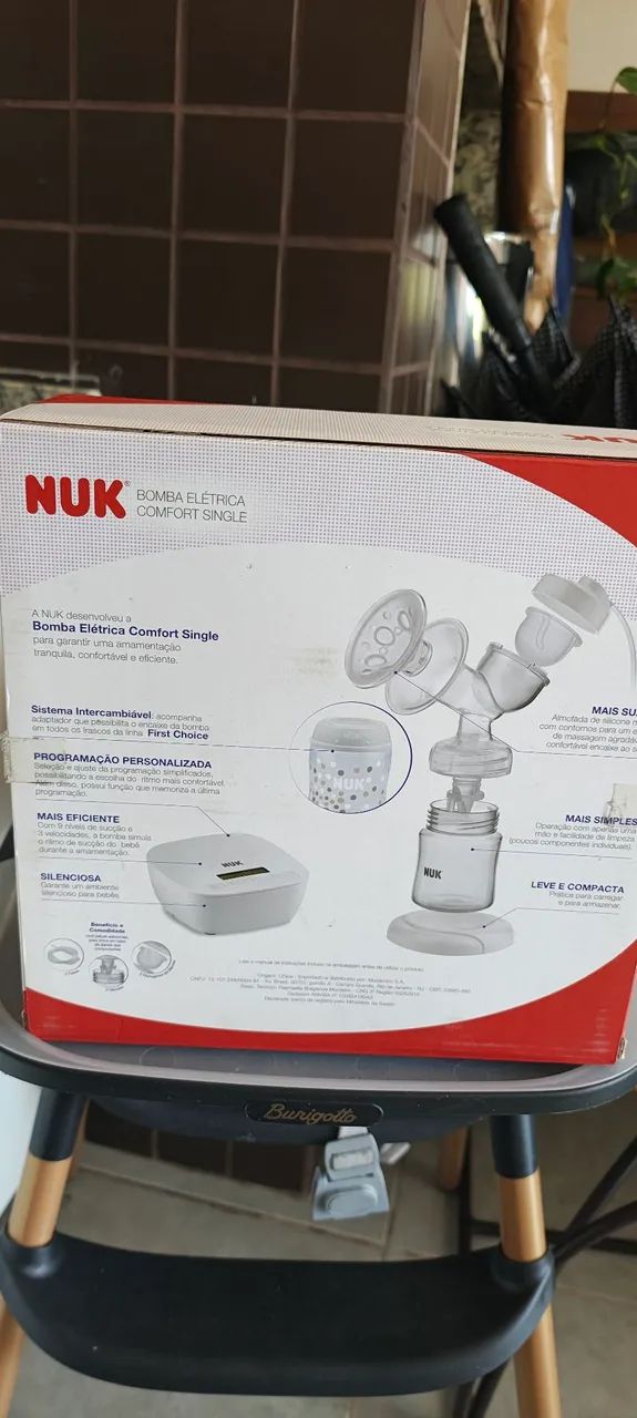Bomba De Leite NUK - confort Single sem uso  - Foto 4