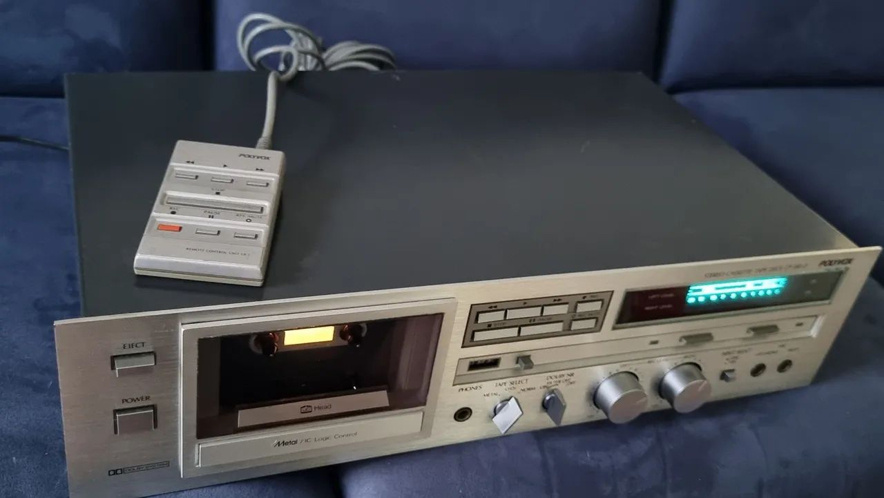 Tape deck Polyvox CP950D com controle remoto (revisado) - Foto 2