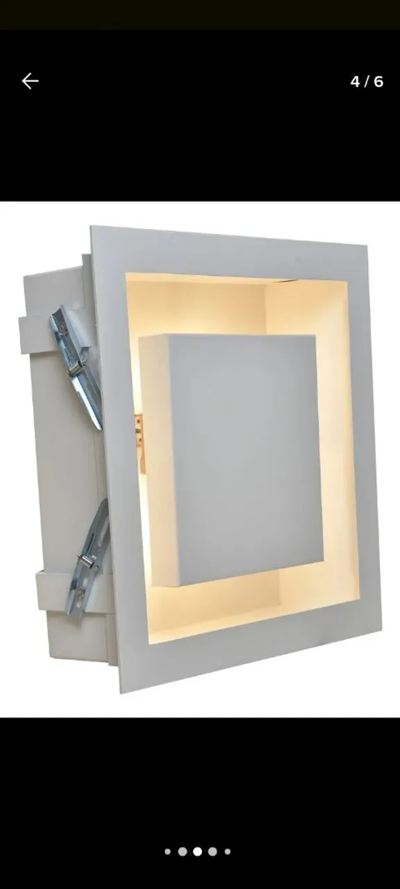 Luminária de Embutir Quadrada LED