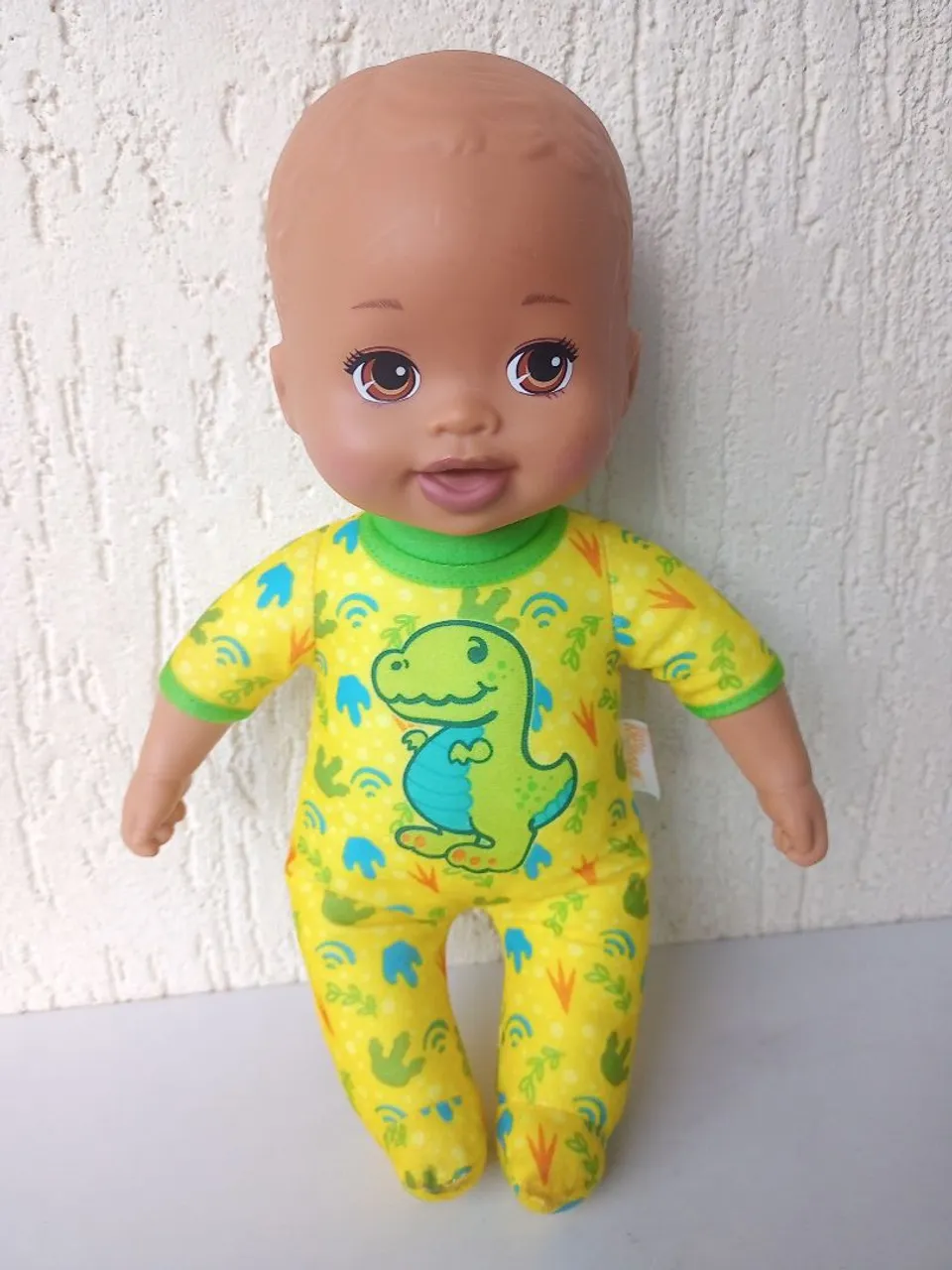 Boneca Little Mommy meu primeiro abraço Dinossauro Mattel