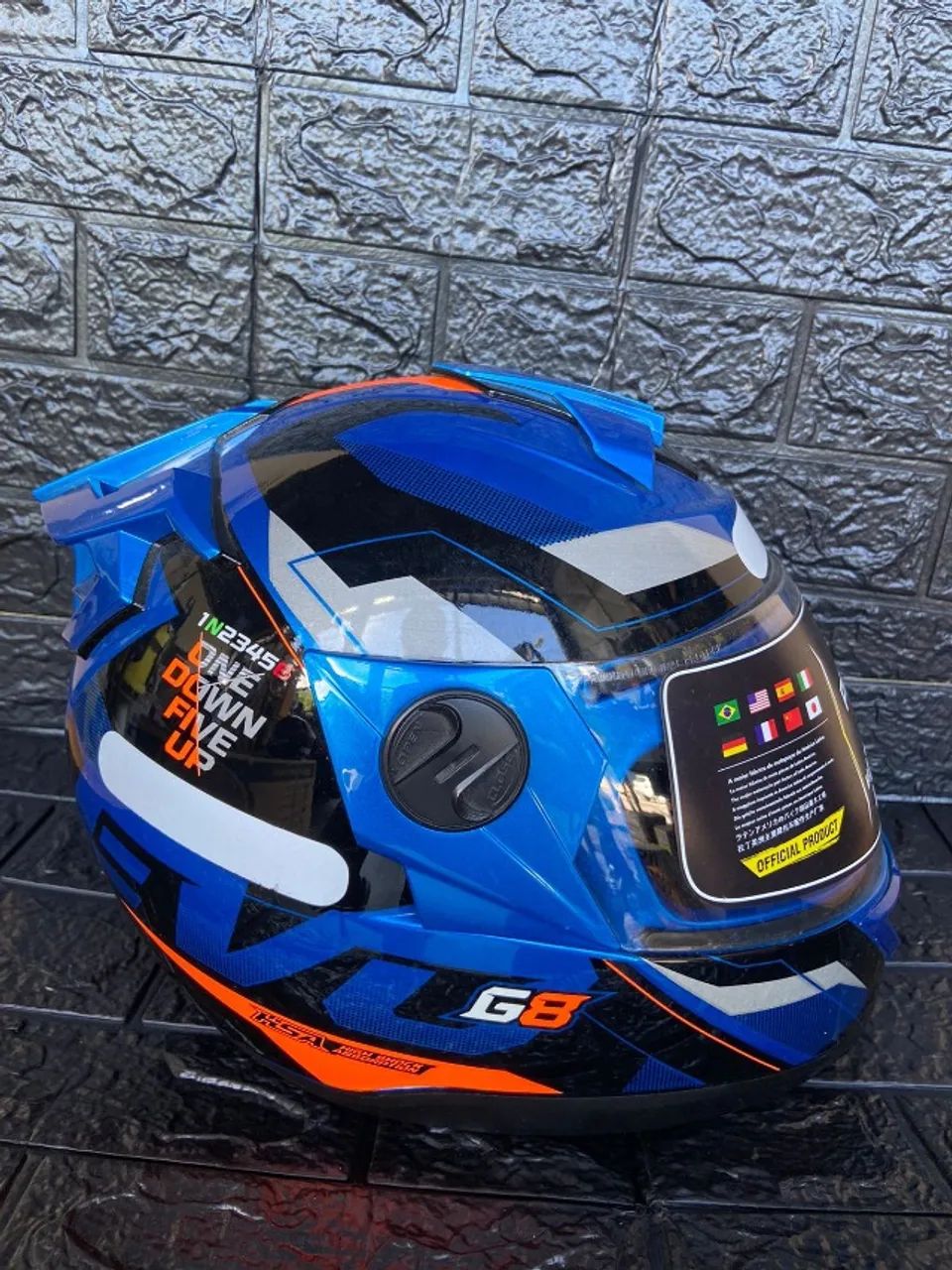  Capacete G8 vo line Esportivo