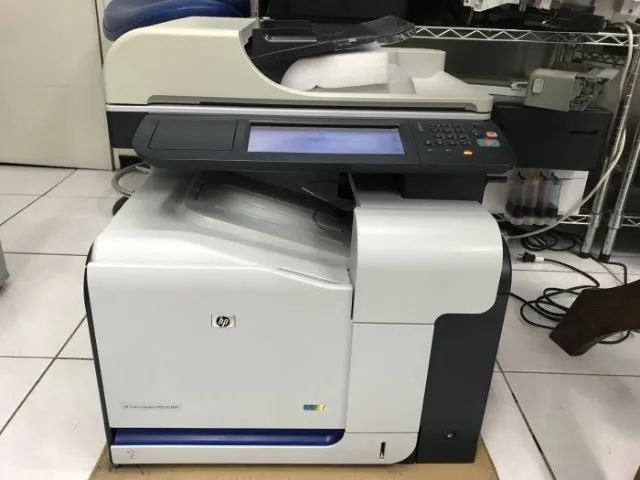 Impressora Multifuncional Colorida HP CM3530 3530 Imprime, digitaliza e faz cópias 