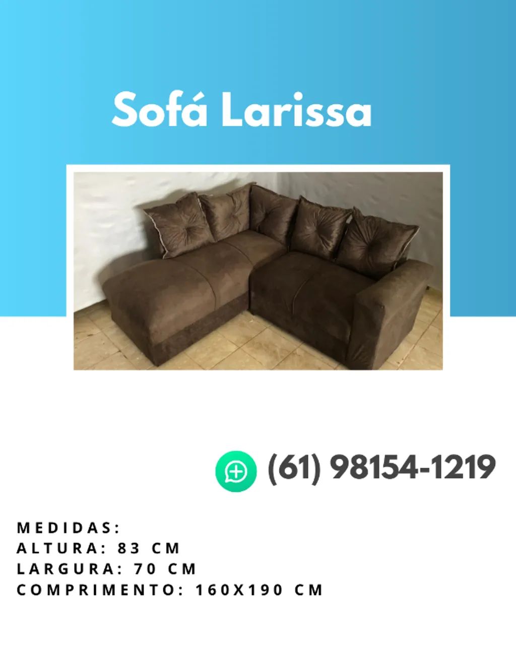 (Sofá)- Larissa