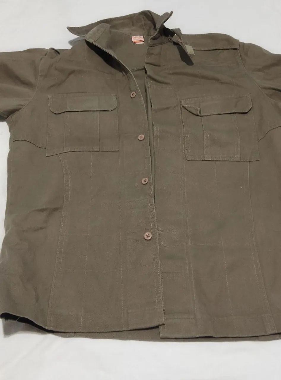 Camisa Masculina Militar - Foto 4