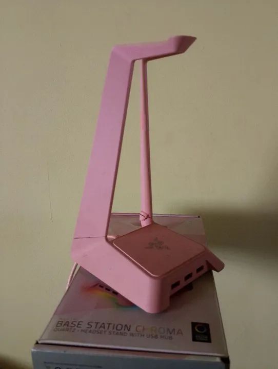 Suporte para Headset Razer Base Station quartz - Foto 3