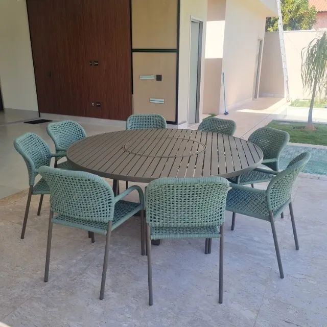 CJ DE MESA 1.80 COM 8 LUGARES - Foto 2