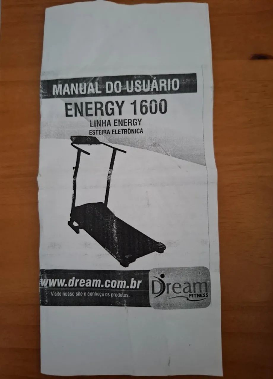 Esteira Elétrica Dream Fitness Energy 1600 - Foto 4