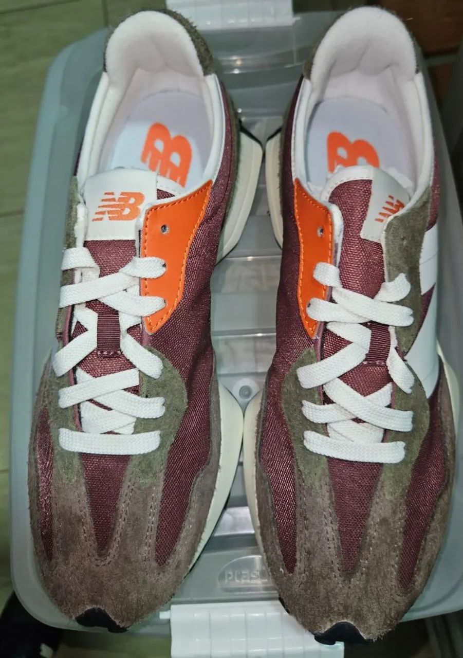 Tênis New Balance 327V1 - Bordô - N° 41 - Foto 4