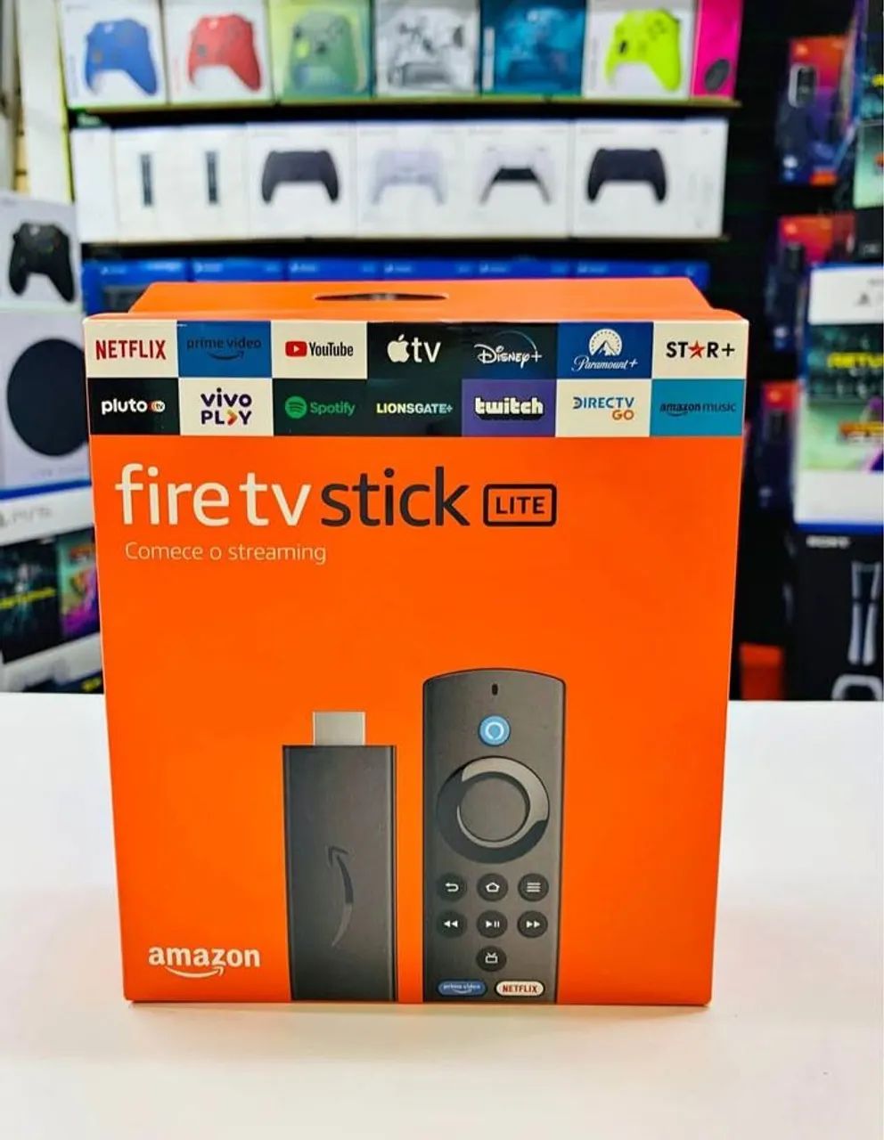 Tv Stick Android 4K Full HD Tv com Apps  - Foto 4