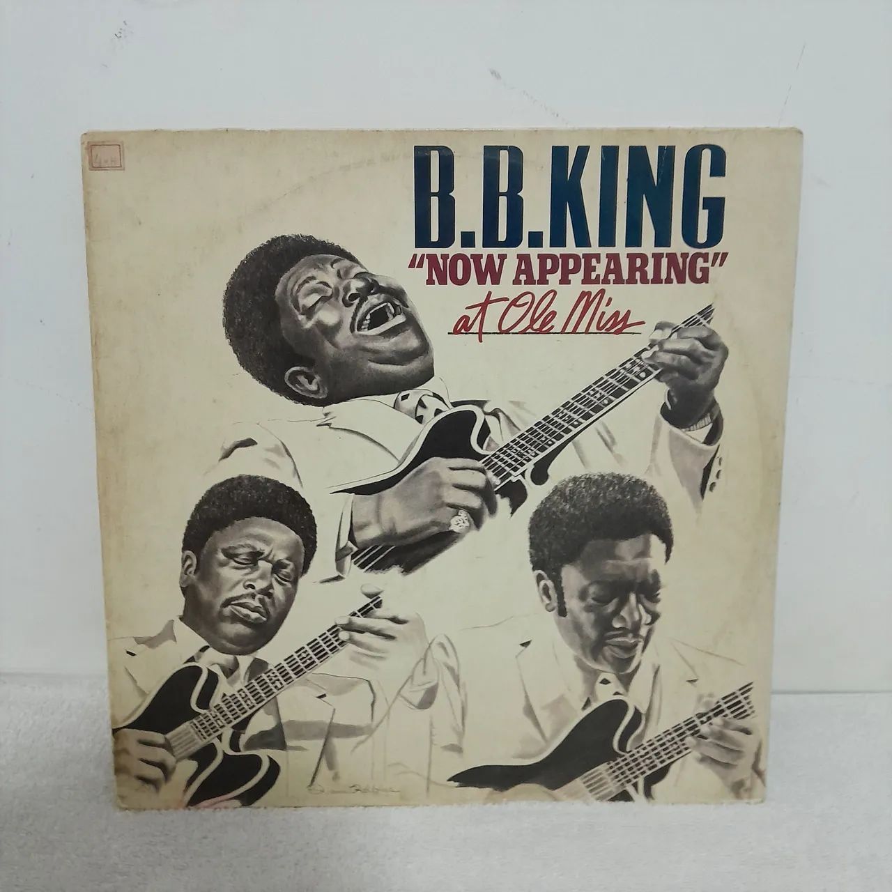 lp b b king now appearing at ole miss