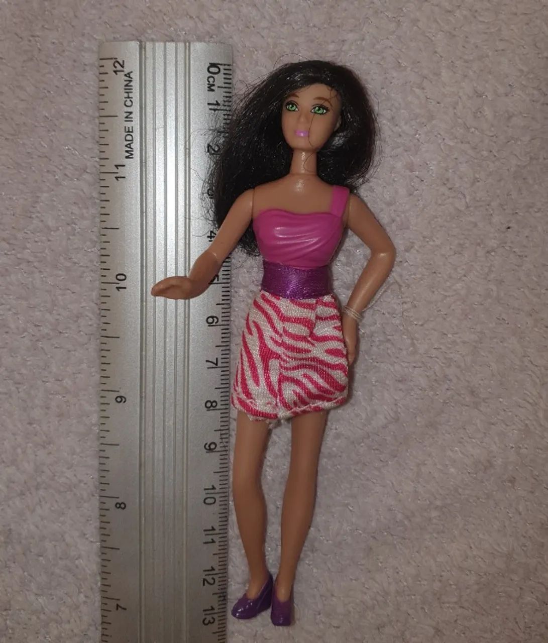 mini boneca barbie teresa mcdonald's 12cm - Foto 4