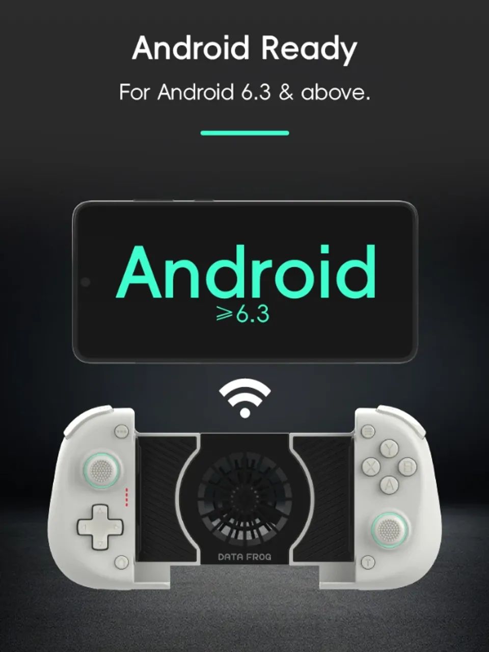 Controle sem fio Datafrog X3 para Celular Compatível com Android/Nintendo Switch/PC - Foto 2