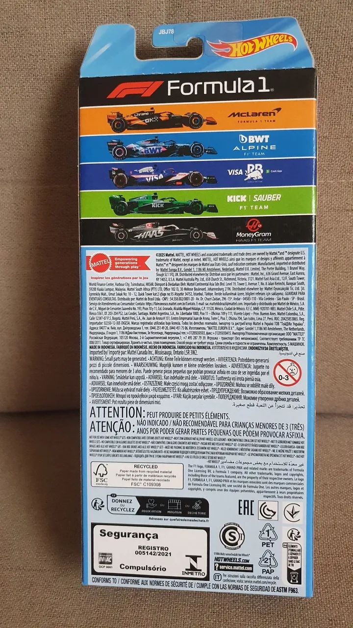 Hot Wheels Formula 1 2024 - Foto 3