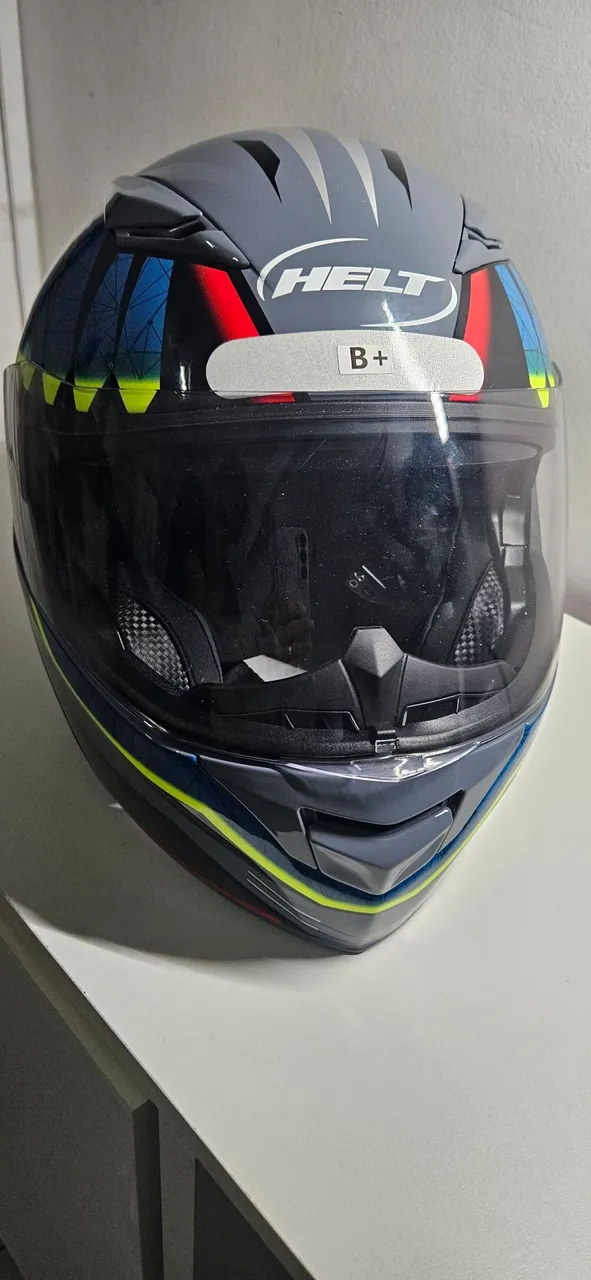 Capacete Helt Escamoteável 64 Com Óculos