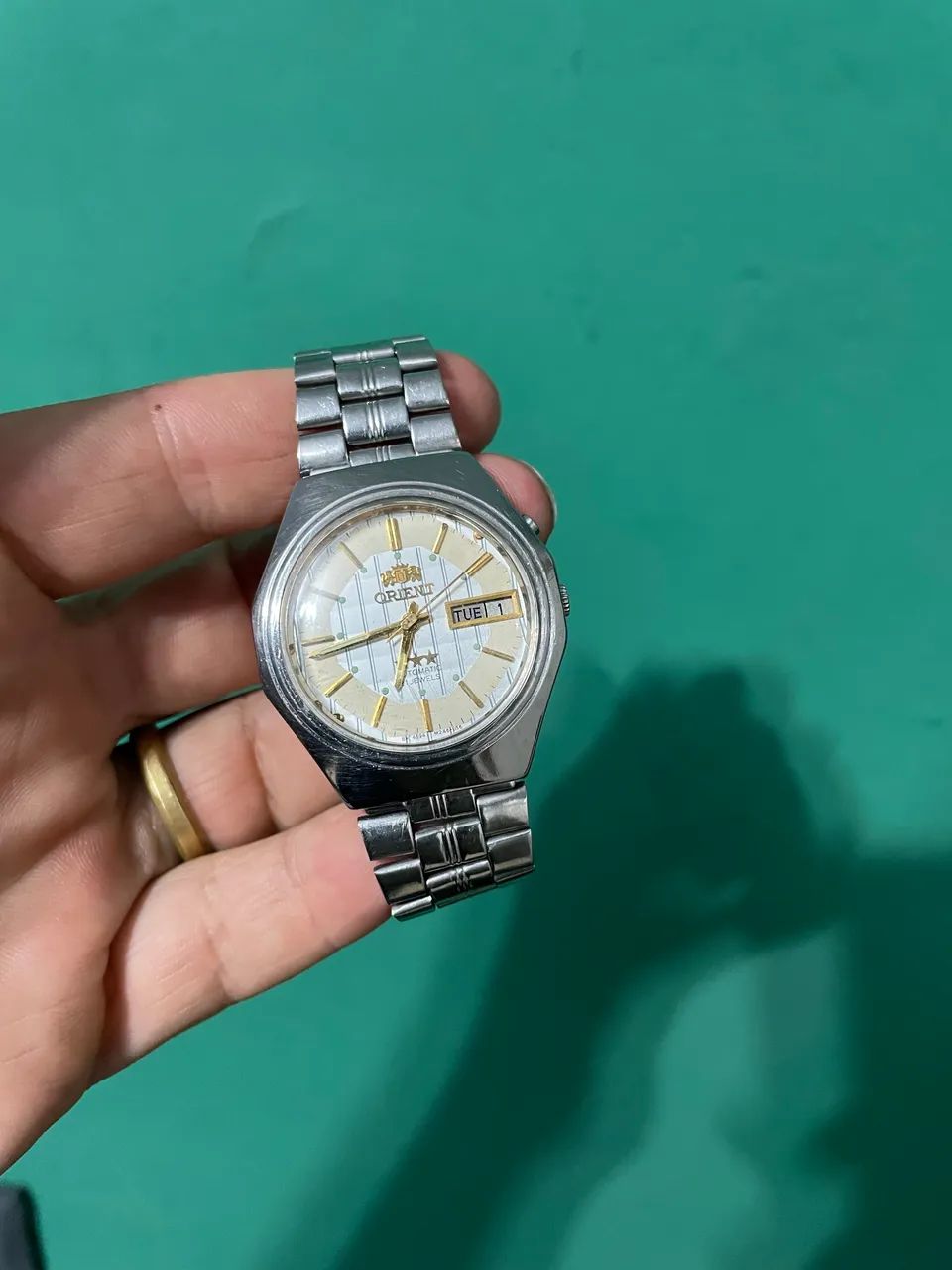 Orient três estrelas automático - Foto 4