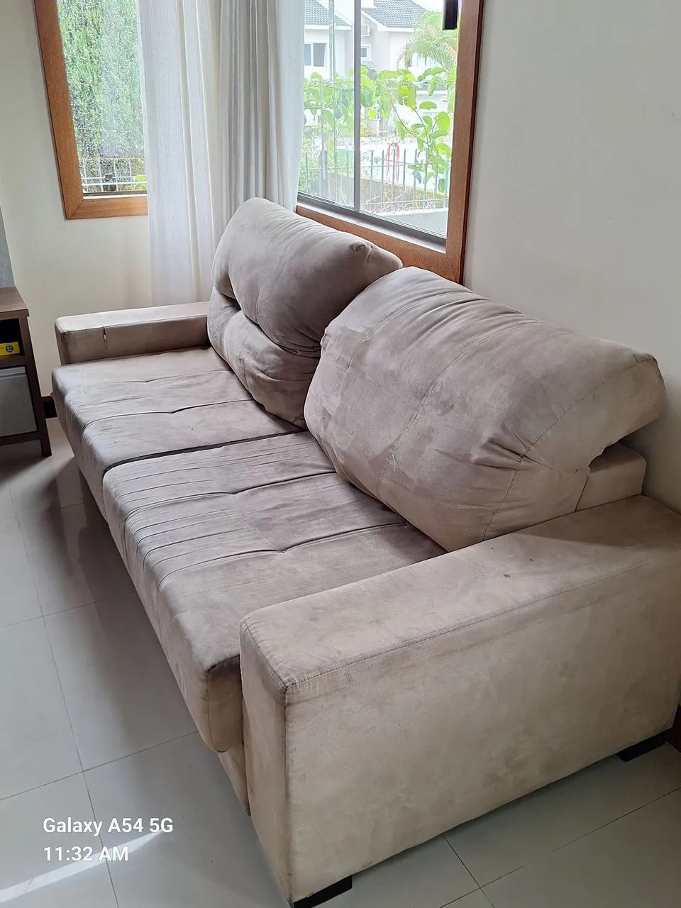 Sofá de canto confortável e espaçoso - Foto 5