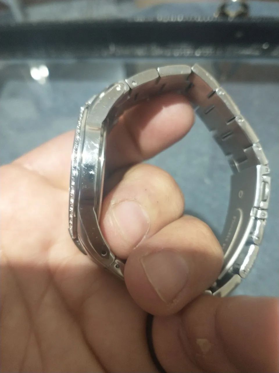 Relógio Orient com detalhes em strass - Foto 4