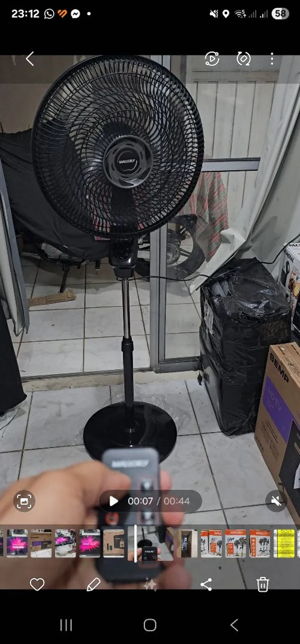 Ventilador de Coluna Mallory 40cm