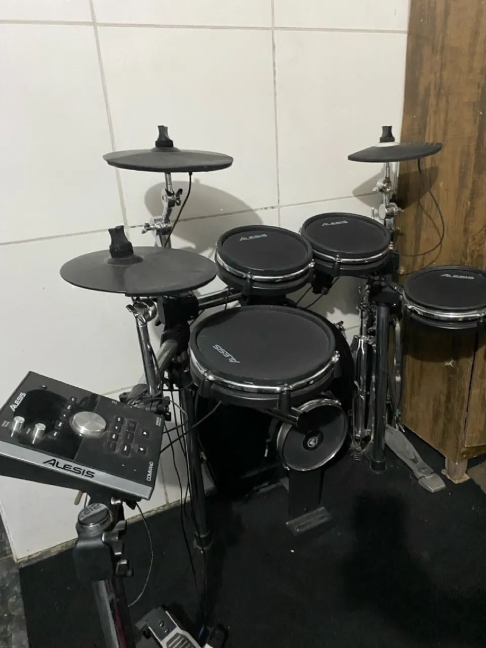 Bateria Eletrônica Alesis Command mesh kit - Foto 5