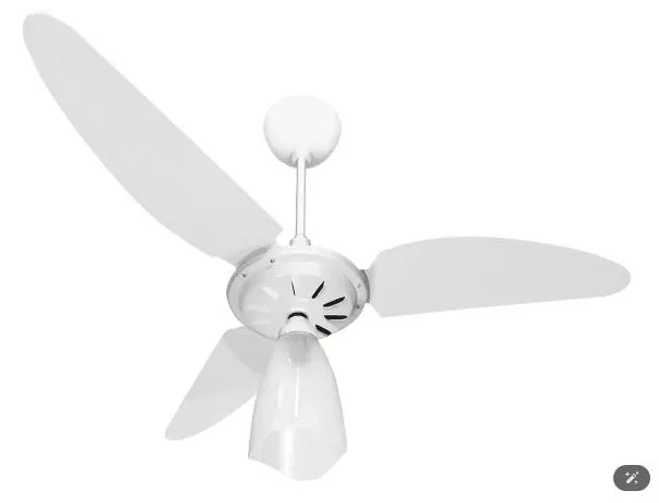 ventilador de teto laura 127v Branco/branco