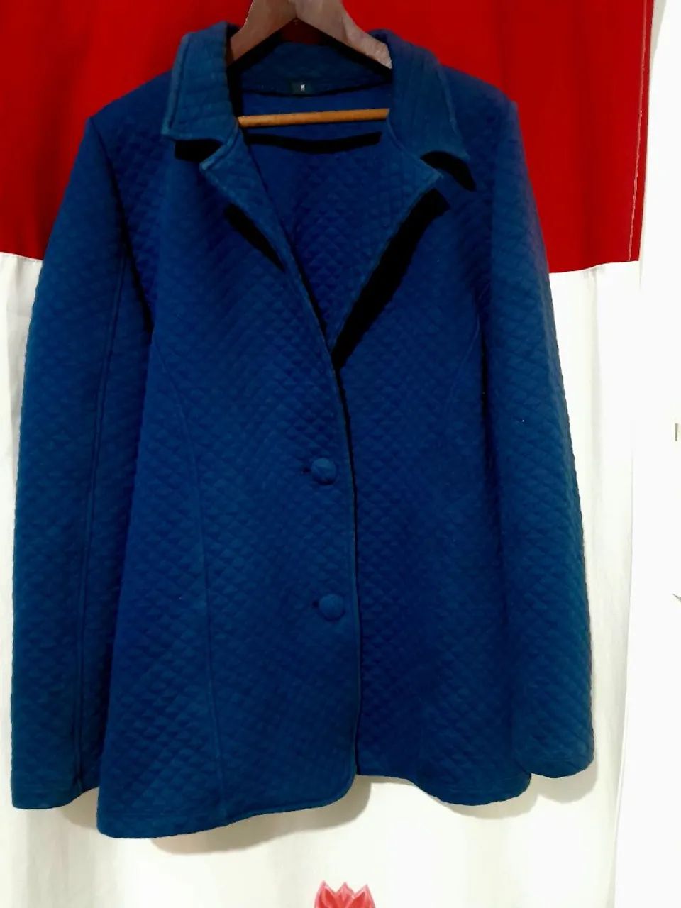 Casaco feminino azul outono/inverno!!!! - Roupas - Simeria, Petrópolis ...