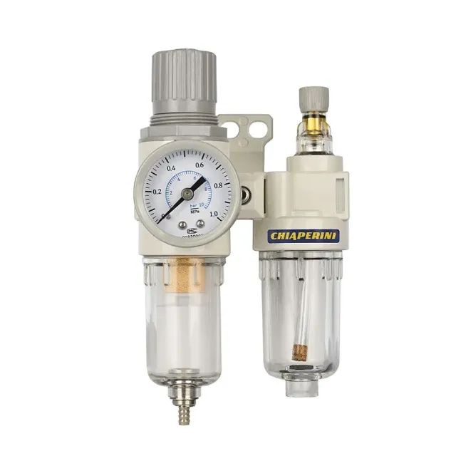 Filtro Regulador Lubrificador 1/4 Pol CH AFC-200 Chiaperini - Foto 4