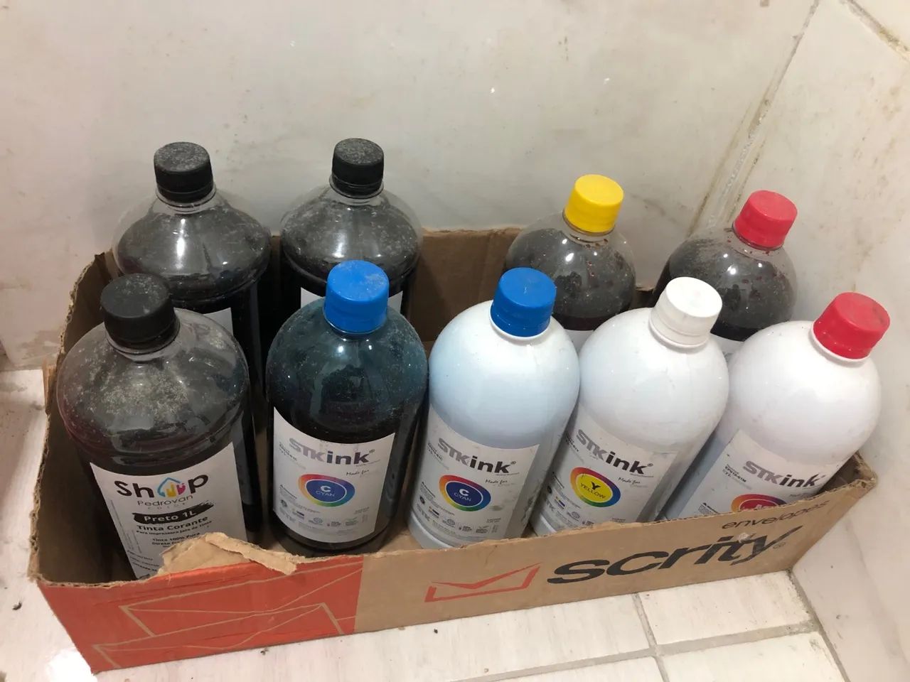 Tinta de impressora Epson (Não entrego / Retirada em Miguel Couto)