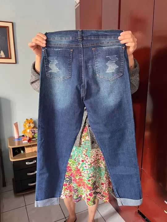Calça Jeans Destroyed TAM 42 (nova)  - Foto 3